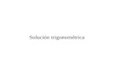Solucion trigonomerica