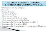 Agenda Gerente General de una Industria