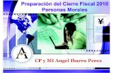 Preparacion Del Cierre Fiscal 2010