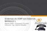 Sistema de VoIP Con Asterik