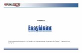 EasyMaint Manual