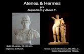 Atenea y Hermes