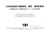 Estructuras de Acero Comportamiento y Diseño - Oscar de Buen Lopez de Heredia