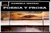 Mistral, Gabriela. Poesía y prosa