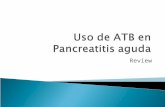 Uso de ATB en Pancreatitis Aguda