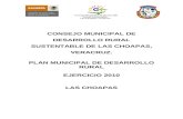 Plan de Desarrollo Rural Sustentable Las Choapas