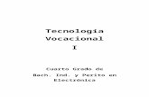 35. Tecnologia Vocacional I (4to Electronic A)