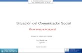 Situación Laboral del Comunicador Social  (Diagnóstico)