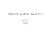 Ingreso a Rosetta Stone