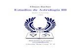 Bacher Elman - Estudios de Astrologia 3