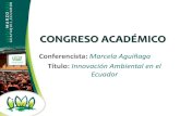 Innovación Ambiental en el Ecuador - MARCELA AGUIÑAGA