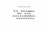 Esoterismo - Peter Gitlitz[1].El Enigma de Las Sociedades Secre