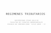 REGIMENES TRIBUTARIOS SESION 04