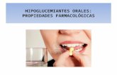 Hipoglicemiantes  Orales