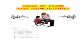 CURSO DE PIANO PARA PRINCIPIANTES