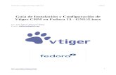 Guia de Instalación y Configuracion de Vtiger CRM en Fedora 13 Linux