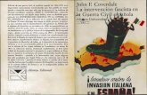 Coverdale John - La Intervencion Fascista En La Guerra Civil Española