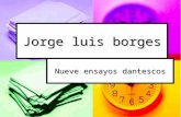 Jorge Luis Borges Ensayos Dantescos