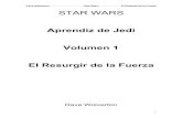 Star Wars Aprendiz de Jedi 01 El Resurgir de La Fuerza
