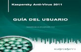 Manual Kaspersky Antivirus 2011