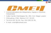 Empaquetaduras - PTFE y Fibras Cinteticas CMEII