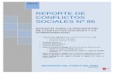 informe defensoría conflcitos actuales Perú