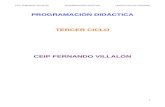 Proyecto curricular: Tercer Ciclo