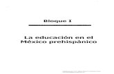 La Ed. en El Desarrollo Hist. de Mxico i