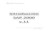 Introducción a SAP 2000 v11