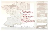 Origen e Historia de La Diocesis de Barcelona