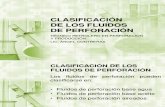 CLASIFICACIÓN DE LOS FLUIDOS DE PERFORACIÓN