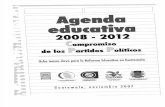 Agenda Educativa 2008-2012