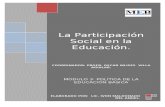 La Participación Social en la Educación Preescolar Ensayo de Politica Educativa