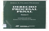 Derecho Procesal Penal - Tomo i - Jorge Claria Olmedo