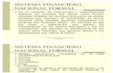 Mercados Financieros y Sistema Financiero Nacional