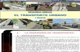 SEGUNDA Y TERCERA  TRANSPORTE URBANO