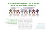 BOLETIN ESPECIAL - ENFERMEDAD DE LYME ¡ LA GRAN IMITADORA !