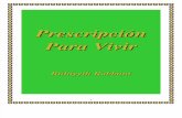 Prescripción Para Vivir - Amatu'l-Bahá Rúhíyyih Khánum