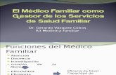 El Médico Familiar como Gestor de los Servicios