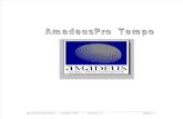 Manual Amadeus Pro Tempo