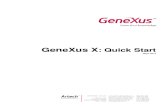 Genexus X Quick Start ES