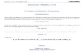 LEY CONSTITUTIVA DEL EJERCITO DE GUATEMALA