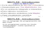 Matlab Curso Introduccion 2008