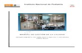 Manual de Calidad Inst Nac Pediatría México