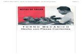 TORNO MECANICO - Hecho con Piezas Corrientes - Mi Mecánica Popular