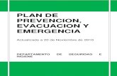 Plan de Prevención Evacuación y Emergencia