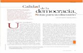 CALIDAD DEMOCRATICA