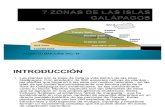 7 ZONAS DE LAS ISLAS GALÁPAGOS