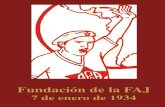 Fundación de la FAJ - 7 de enero de 1934