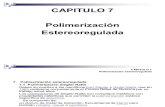 Polimerización Ziegler y Metátesis - 2009